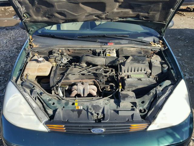 1FAFP3833YW415818 - 2000 FORD FOCUS ZTS GREEN photo 7