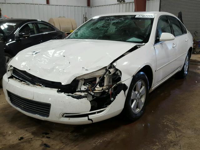 2G1WT58K769362676 - 2006 CHEVROLET IMPALA LT WHITE photo 2