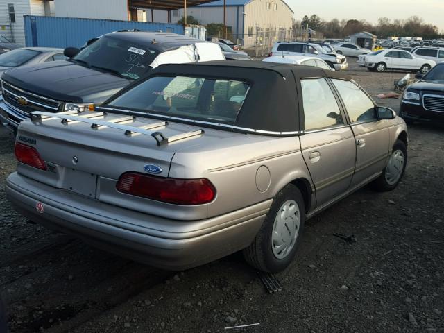 1FALP52U4SA301797 - 1995 FORD TAURUS GL BEIGE photo 4