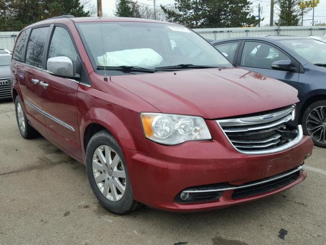 2C4RC1CG2CR315003 - 2012 CHRYSLER TOWN & COU RED photo 1