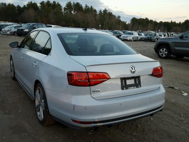 3VW5T7AJ8HM405042 - 2017 VOLKSWAGEN JETTA GLI GRAY photo 3