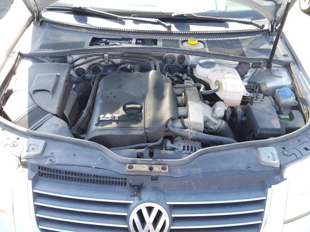 WVWPD63B61P274279 - 2001 VOLKSWAGEN PASSAT GLS SILVER photo 7