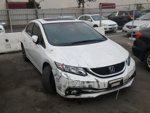 19XFB2F97FE264967 - 2015 HONDA CIVIC EXL 白色 照片 1