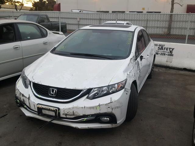 19XFB2F97FE264967 - 2015 HONDA CIVIC EXL 白色 照片 2