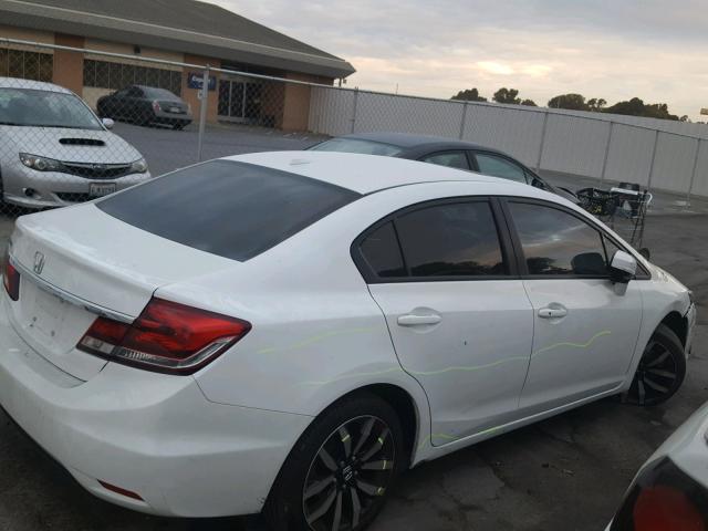 19XFB2F97FE264967 - 2015 HONDA CIVIC EXL 白色 照片 4