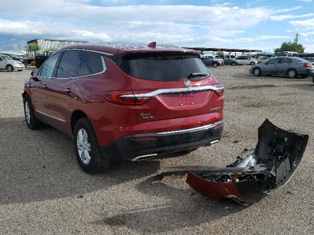 5GAERBKW4JJ138212 - 2018 BUICK ENCLAVE ES RED photo 3