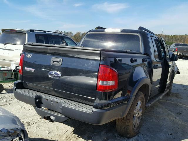 1FMEU31K07UA05029 - 2007 FORD EXPLORER S BLACK photo 4