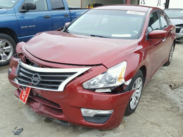 1N4AL3AP2DN539761 - 2013 NISSAN ALTIMA 2.5 RED photo 2