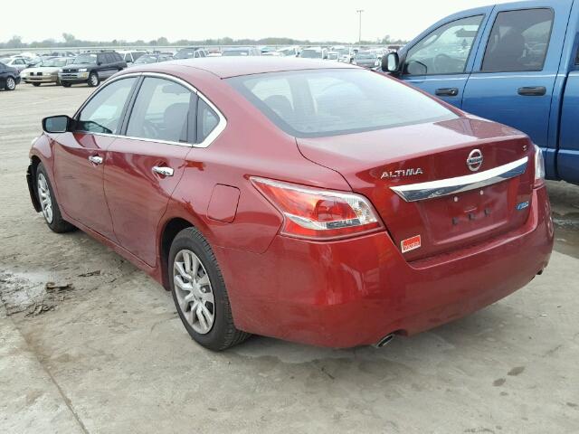 1N4AL3AP2DN539761 - 2013 NISSAN ALTIMA 2.5 RED photo 3