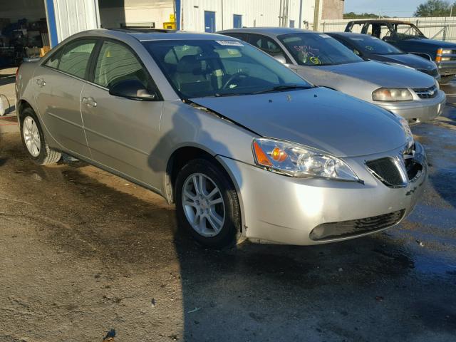 1G2ZG528754179788 - 2005 PONTIAC G6 SILVER photo 1