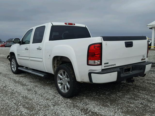 3GTRKXE21AG157599 - 2010 GMC SIERRA K15 WHITE photo 3