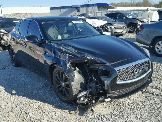 JN1BV7AP8EM681252 - 2014 INFINITI Q50 BASE BLACK photo 1