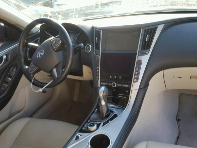 JN1BV7AP8EM681252 - 2014 INFINITI Q50 BASE Negro foto 9