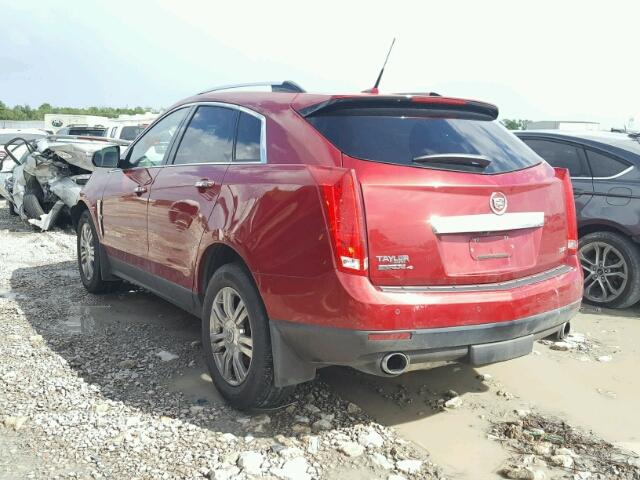 3GYFNDE31CS531625 - 2012 CADILLAC SRX LUXURY RED photo 3