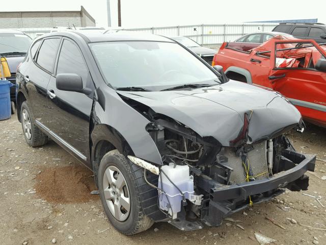 JN8AS5MV2BW311774 - 2011 NISSAN ROGUE S BLACK photo 1