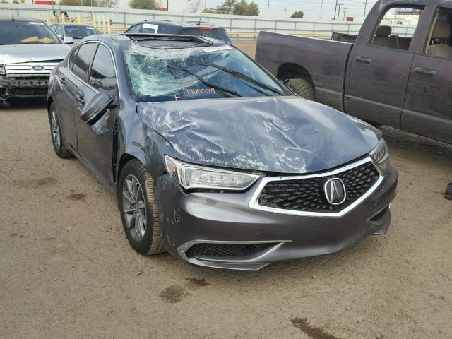 19UUB1F33JA001711 - 2018 ACURA TLX CHARCOAL photo 1