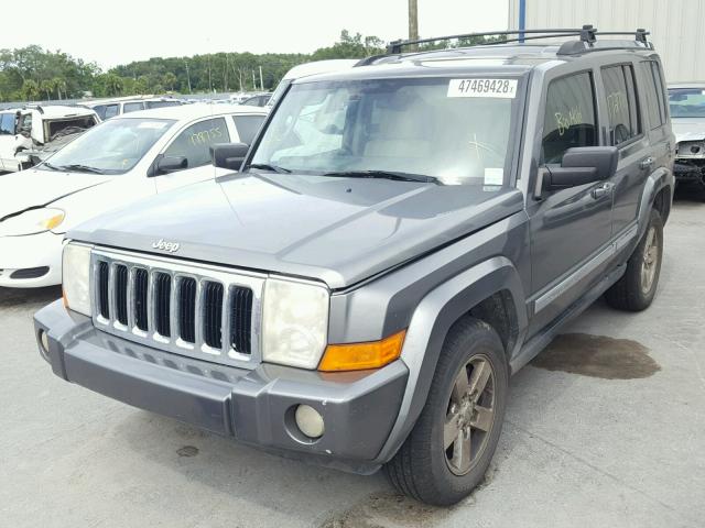 1J8HH58P17C614082 - 2007 JEEP COMMANDER Gümüş foto 2