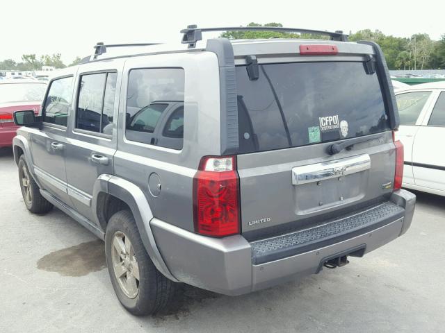 1J8HH58P17C614082 - 2007 JEEP COMMANDER Gümüş foto 3