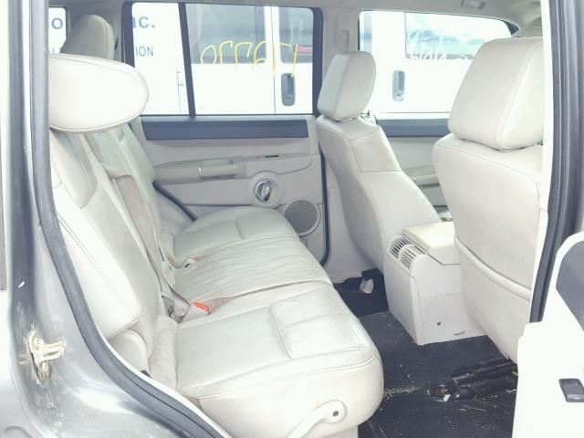 1J8HH58P17C614082 - 2007 JEEP COMMANDER Gümüş foto 6