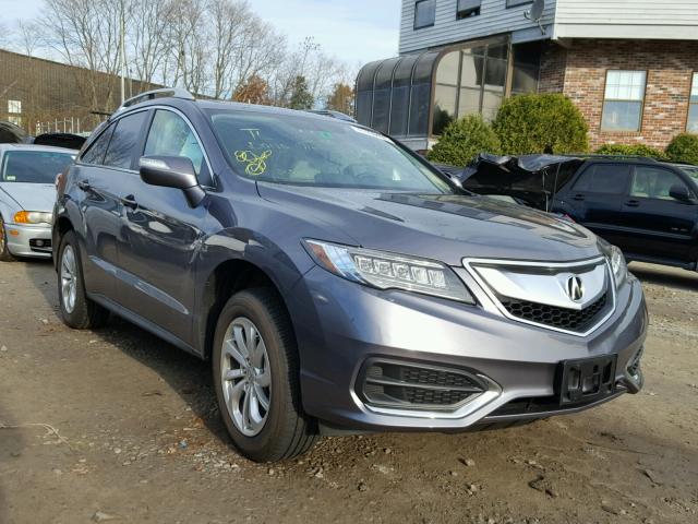 5J8TB4H51HL033311 - 2017 ACURA RDX TECHNO GRAY photo 1