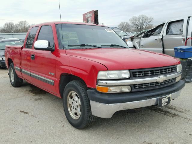 2GCEC19T7X1279266 - 1999 CHEVROLET SILVERADO RED photo 1