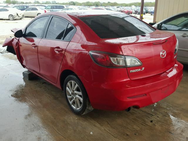 JM1BL1V73D1801517 - 2013 MAZDA 3 I RED photo 3