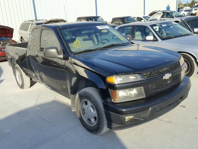 1GCCS199688104407 - 2008 CHEVROLET COLORADO BLACK photo 1