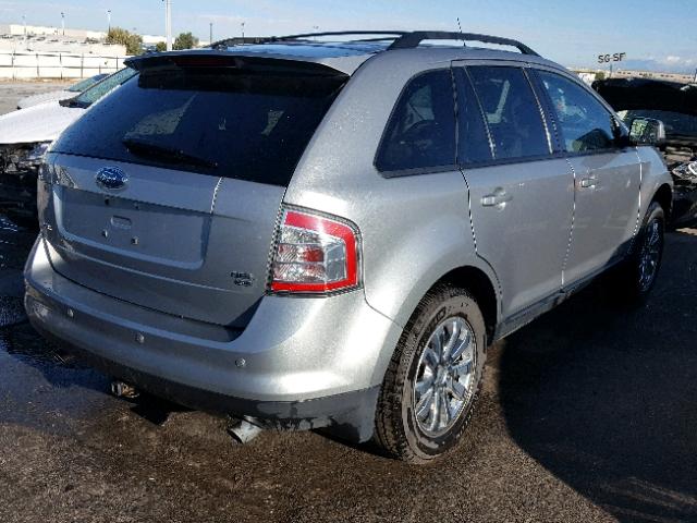 2FMDK49C57BB07050 - 2007 FORD EDGE SEL P TAN photo 4