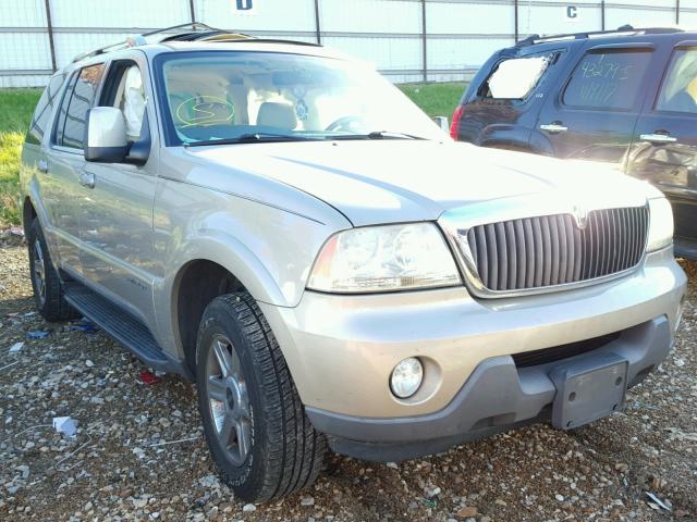 5LMEU88H64ZJ01900 - 2004 LINCOLN AVIATOR GOLD photo 1