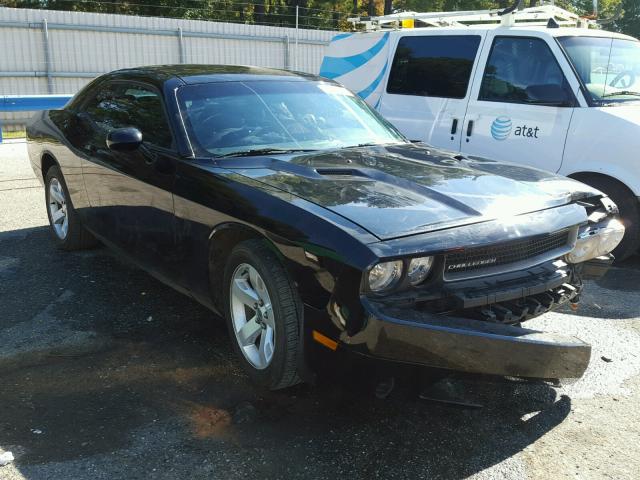 2C3CDYAG6CH101012 - 2012 DODGE CHALLENGER BLACK photo 1