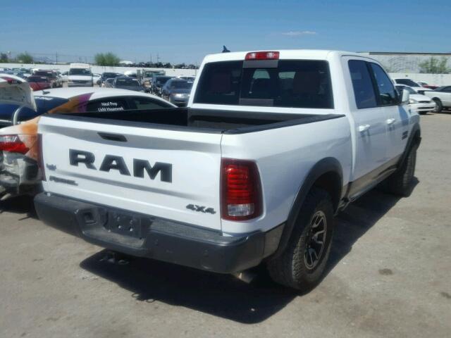 1C6RR7YG4GS133907 - 2016 RAM 1500 REBEL WHITE photo 4