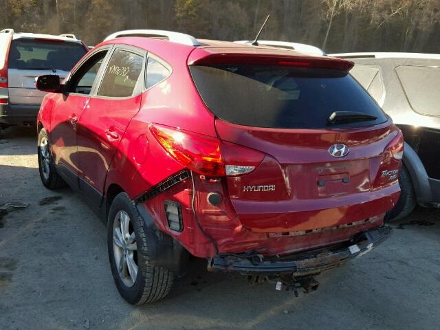 KM8JUCAC3DU566568 - 2013 HYUNDAI TUCSON GLS RED photo 3