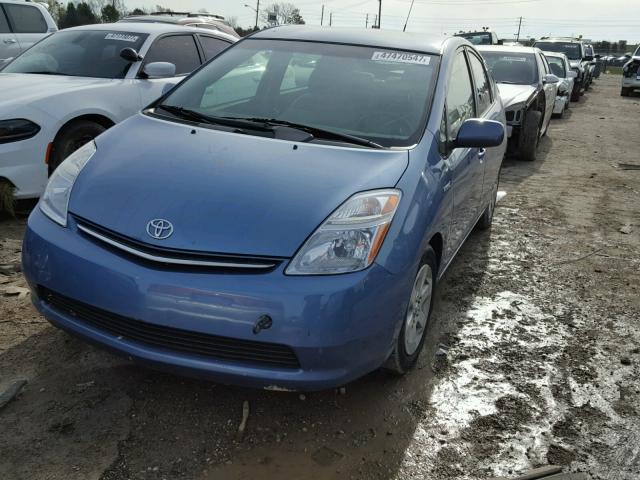 JTDKB20U977578262 - 2007 TOYOTA PRIUS BLUE photo 2