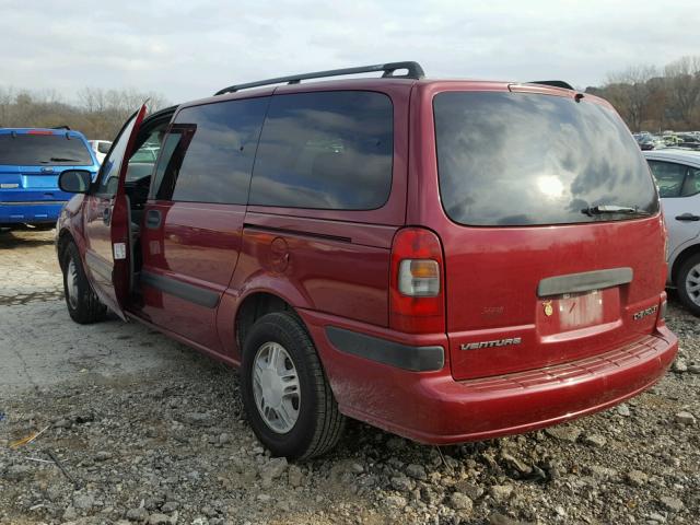 1GNDX03E64D229468 - 2004 CHEVROLET VENTURE MAROON photo 3