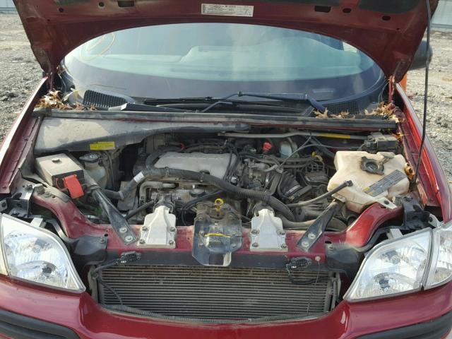 1GNDX03E64D229468 - 2004 CHEVROLET VENTURE MAROON photo 7