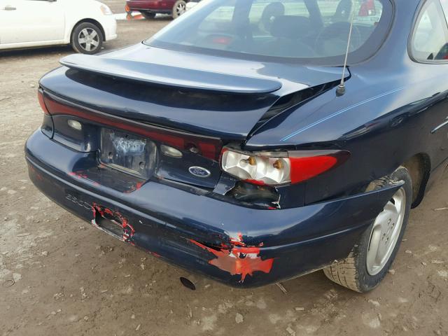 3FAFP11352R221638 - 2002 FORD ESCORT ZX2 BLUE photo 9