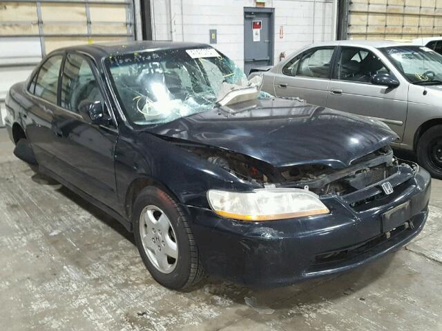 1HGCG1652YA092821 - 2000 HONDA ACCORD EX BLACK photo 1