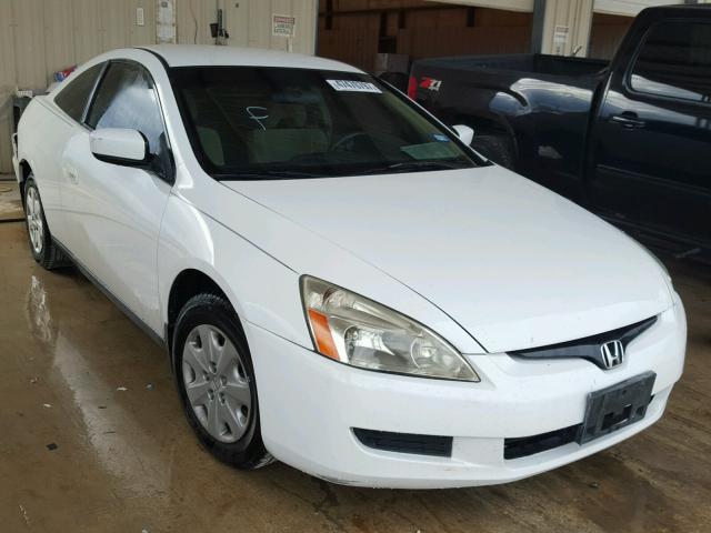 1HGCM72223A031498 - 2003 HONDA ACCORD LX WHITE photo 1