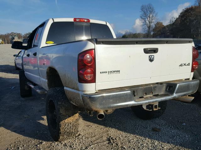 1D7HU18237S202080 - 2007 DODGE RAM 1500 S WHITE photo 3