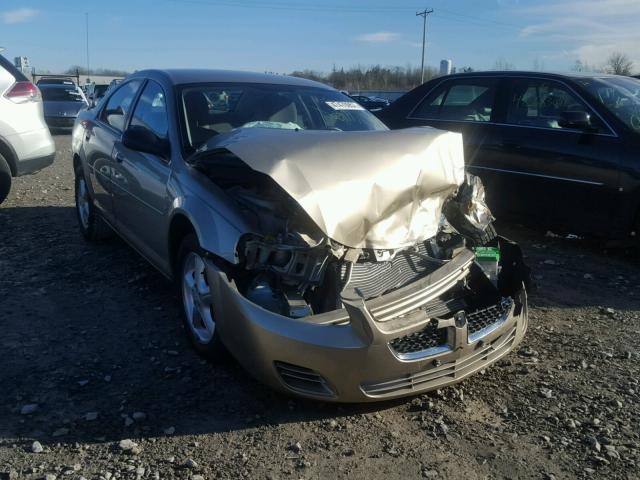 1B3EL46J04N345592 - 2004 DODGE STRATUS SX GOLD photo 1