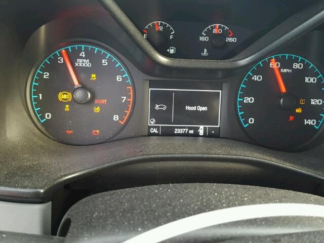 1GCGTBE30F1186825 - 2015 CHEVROLET COLORADO L SILVER photo 8