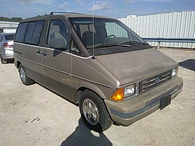 1FMCA11U5LZA72339 - 1990 FORD AEROSTAR BEIGE photo 1