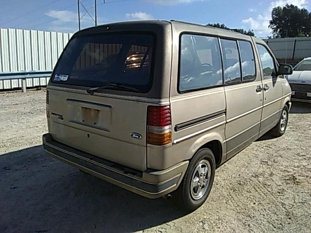 1FMCA11U5LZA72339 - 1990 FORD AEROSTAR BEIGE photo 4