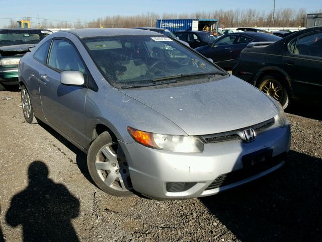 2HGFG12646H547811 - 2006 HONDA CIVIC LX CHARCOAL photo 1