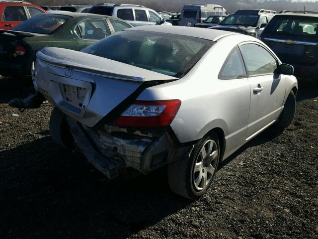 2HGFG12646H547811 - 2006 HONDA CIVIC LX CHARCOAL photo 4