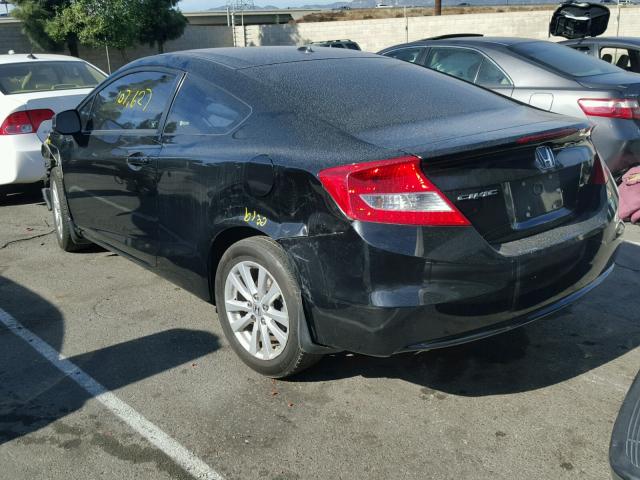 2HGFG3B14CH523617 - 2012 HONDA CIVIC EXL BLACK photo 3