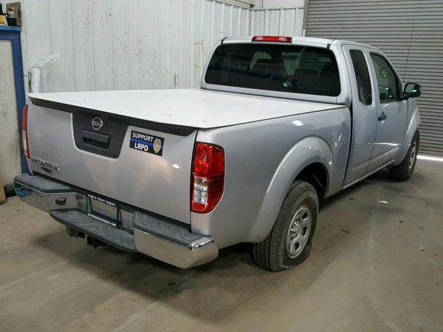 1N6BD0CT6DN753220 - 2013 NISSAN FRONTIER S SILVER photo 4