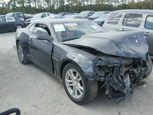 2G1FA1E39E9185641 - 2014 CHEVROLET CAMARO LS GRAY photo 1