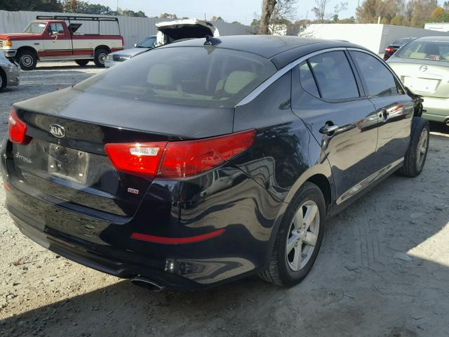 5XXGM4A76FG421430 - 2015 KIA OPTIMA LX BLACK photo 4