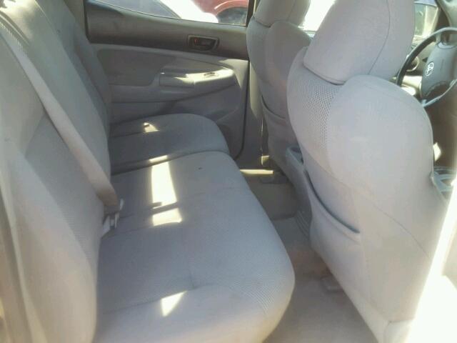 3TMLU4EN7AM043360 - 2010 TOYOTA TACOMA DOU გრაფიტი ფოტო 6